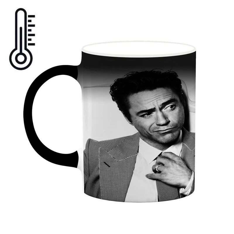 ماگ حرارتی کاکتی طرح Robert Downey Jr مدل mgh27182