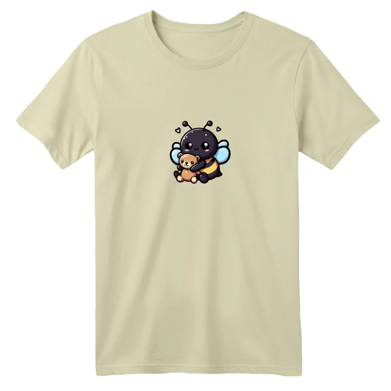 تی شرت آستین کوتاه بچگانه مدل زنبوری کد 01