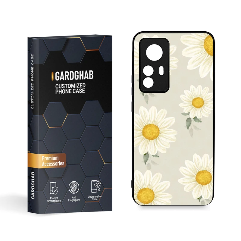 کاور گارد قاب مدل گل مناسب برای گوشی موبایل شیائومی Mi 12 T