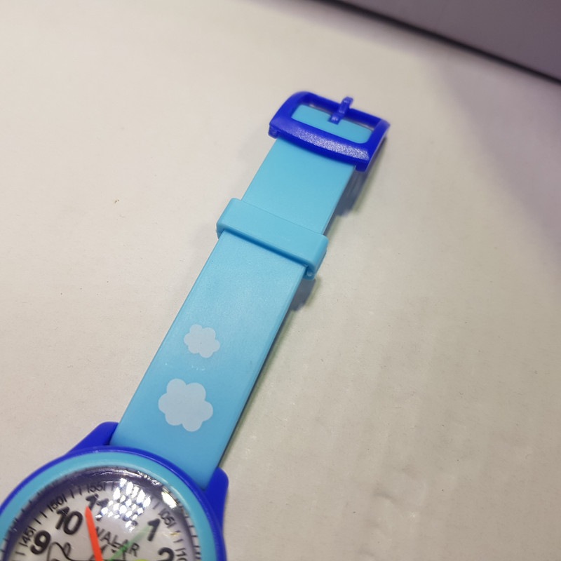 ساعت مچی عقربه ای بچگانه والار مدل ضدآب طرح هواپیما کد17