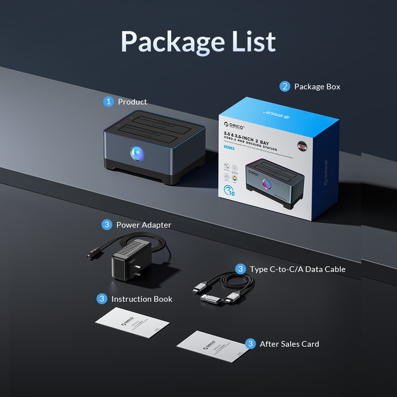 قاب هارد اکسترنال USB -C اوریکو مدل 5528C3-C