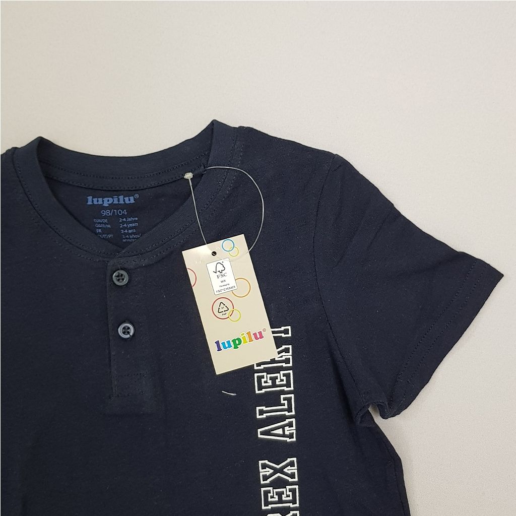 تی شرت آستین کوتاه پسرانه لوپیلو مدل 2T_REX مجموعه دو عددی -  - 2