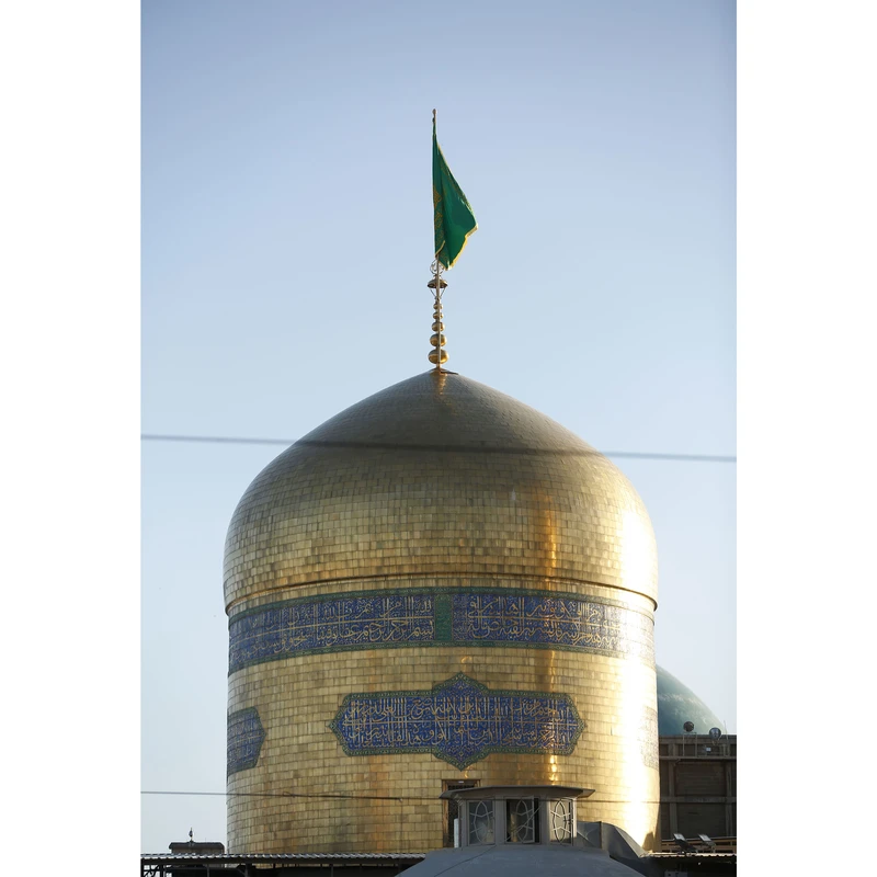 تابلو شاسی مدل گنبد علی بن موسی رضا کد T4984
