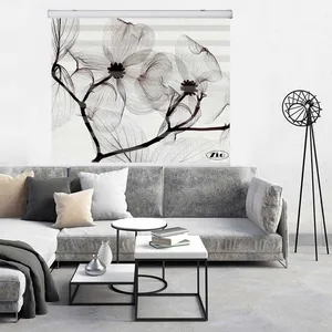 پرده زبرا زیو کد 3D1161 سایز 150x150 سانتی متر