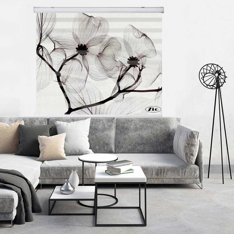 پرده زبرا زیو کد 3D1161 سایز 150x200 سانتی متر