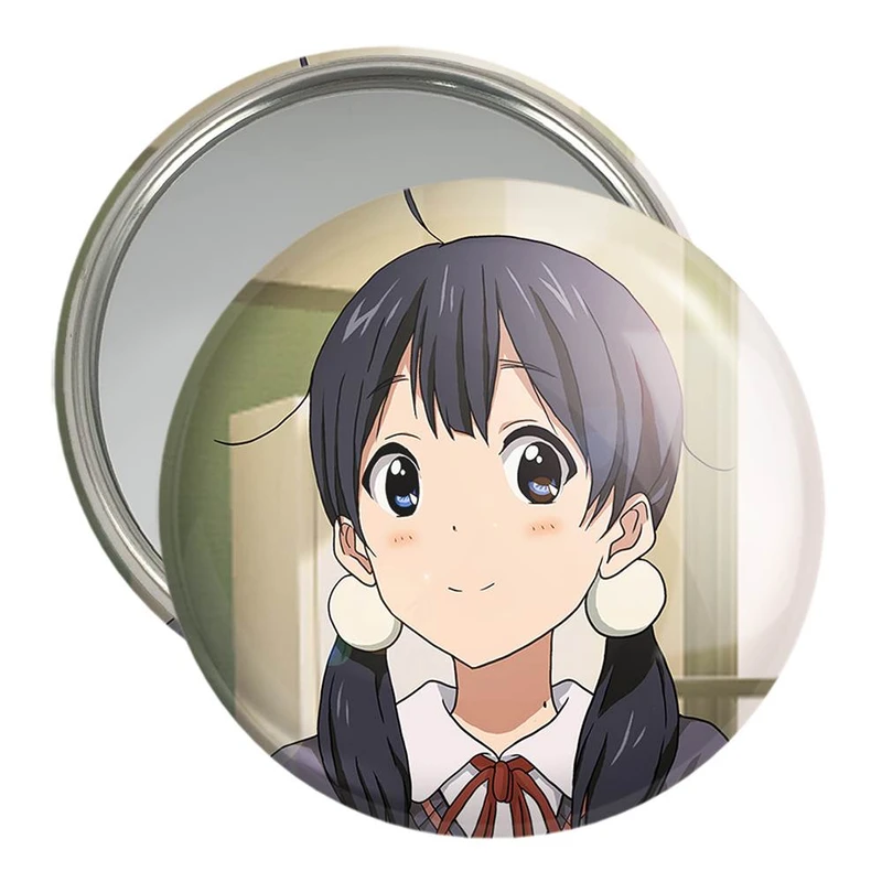 آینه جیبی خندالو مدل کیتاشیراکاوا تاماکو انیمه فروشگاه تاماکو Tamako Market  کد 22492