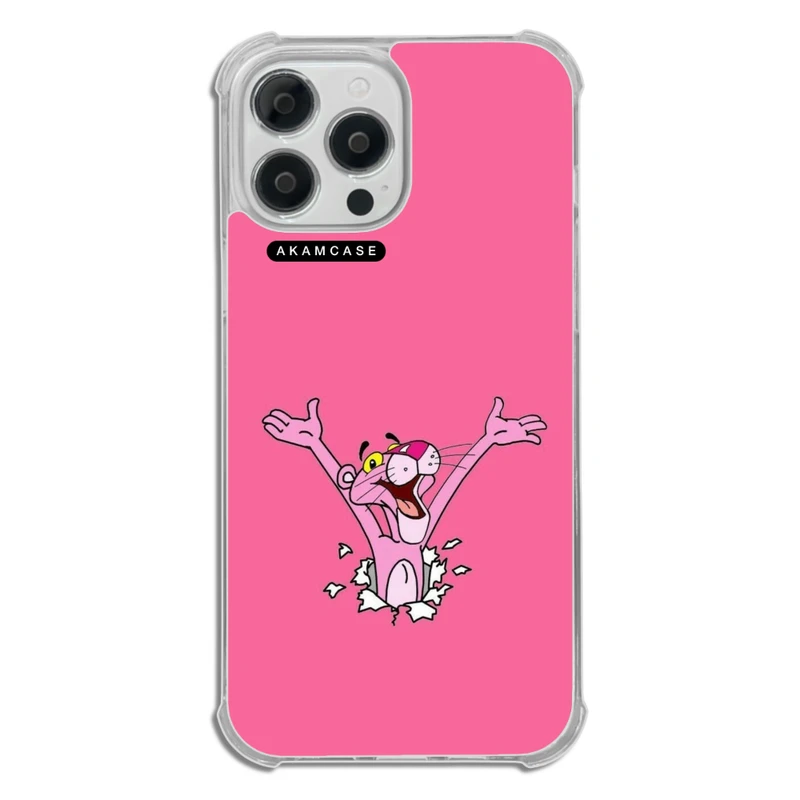 کاور آکام مدل AMC-WTA13PROMAX-PINK PANTHER5 مناسب برای گوشی موبایل اپل iPhone 13 Pro Max