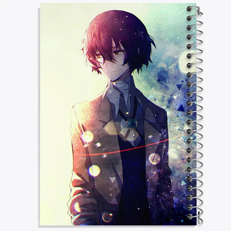 دفتر مشق 100 برگ خندالو طرح دازای سان انیمه سگ های ولگرد بانگو کد 11800