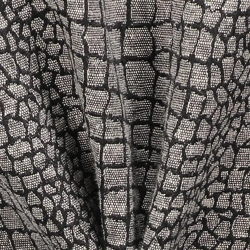 ست کت و دامن زنانه برنس مدل سنگی وستا-98 رنگ مشکی