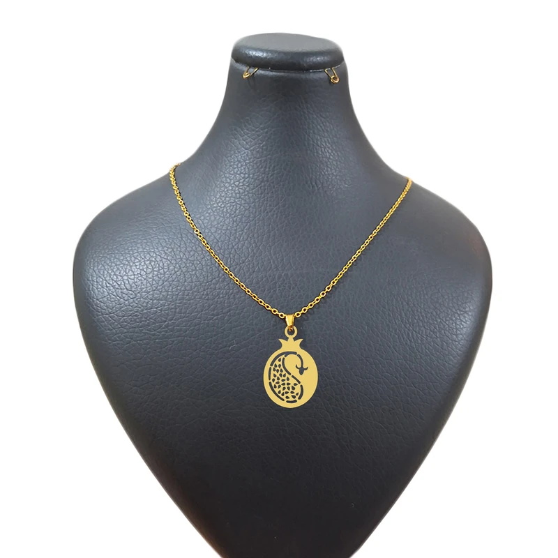 گردنبند زنانه هایکا مدل انار کد g.h 196