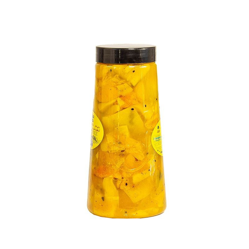 ترشی انبه ترش و شیرین کلثوم کاملیا - 1300 گرم مجموعه 2 عددی