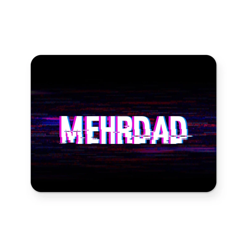 برچسب تاچ پد دسته بازی پلی استیشن 4 ونسونی طرح MEHRDAD