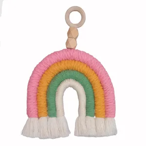 آویز تخت کودک مدل رنگین کمان کد 402