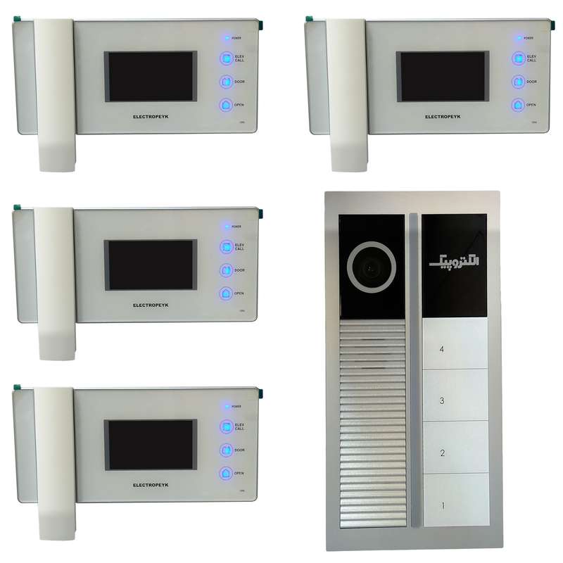 دربازکن تصویری الکتروپیک مدل 1096 کد 1072 مجموعه 5 عددی