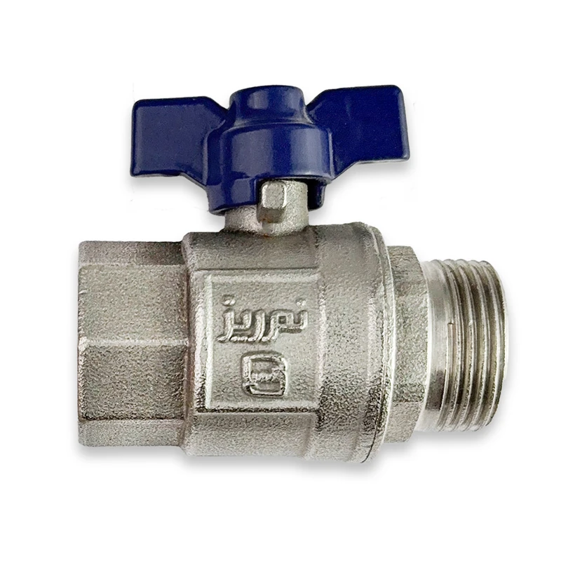 شیر پکیج نم ریز مدل پروانه ای 3/4