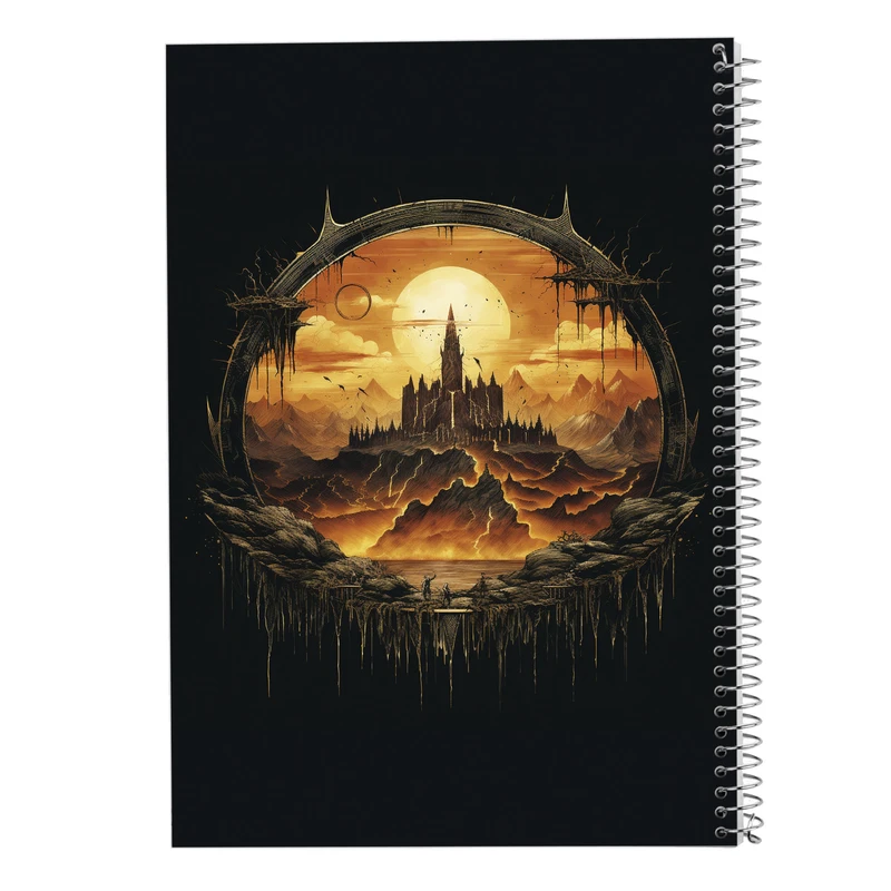 دفتر مشق 100 برگ مدوپد مدل  ارباب حلقه ها The Lord of the Rings کد DF3093