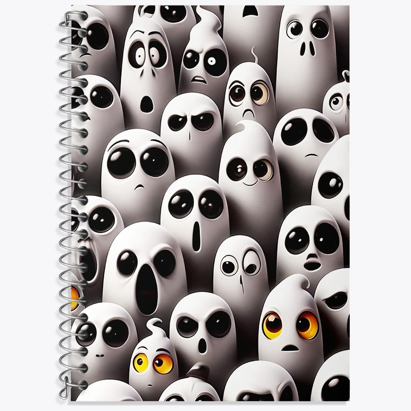 دفتر لغت 50 برگ خندالو طرح پترن روح کد N5280