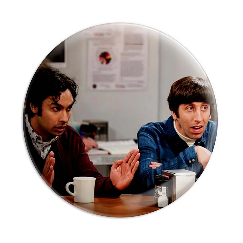  مگنت پرمانه طرح big bang theory کد pmag.14335