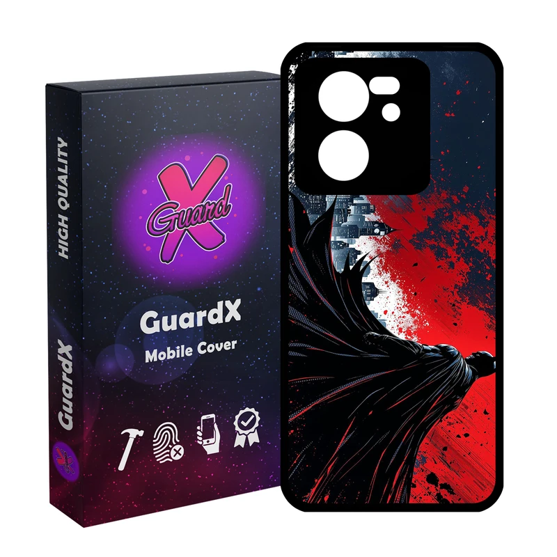 کاور گارد ایکس طرح Batman مدل 11087 مناسب برای گوشی موبایل شیائومی 13T/13T Pro/Redmi K60 Ultra