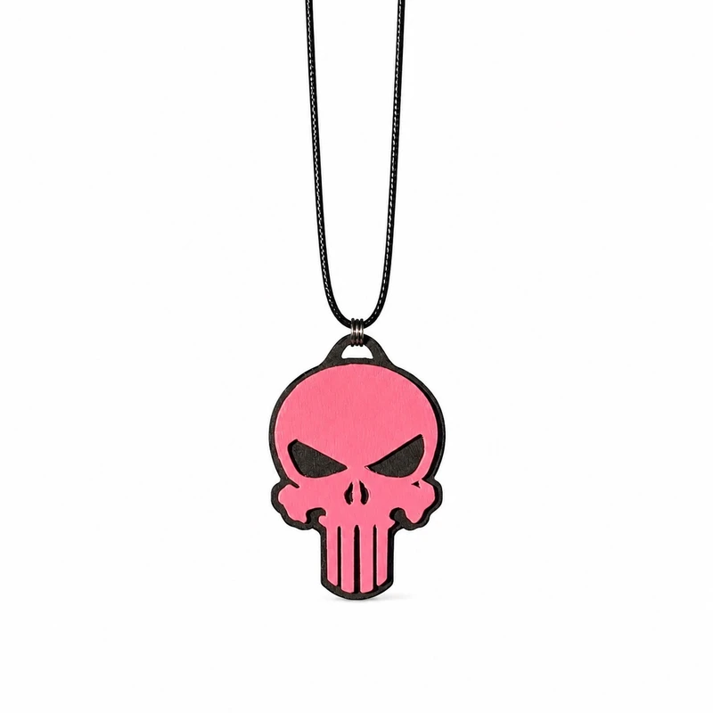 آویز تزئینی خودرو مدل punisher