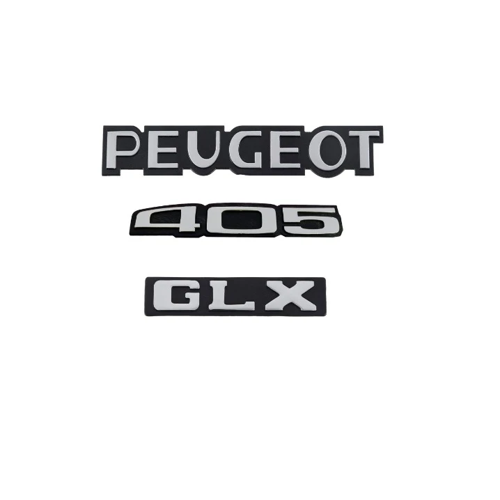 آرم عقب خودرو مدل S21022 مناسب برای پژو 405 مجموعه 3 عددی