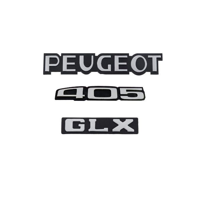 آرم عقب خودرو مدل S21022 مناسب برای پژو 405 مجموعه 3 عددی