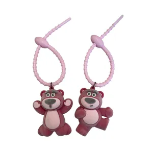 جاکلیدی دخترانه مدل چارم بگ عروسکی بسته 2 عددی