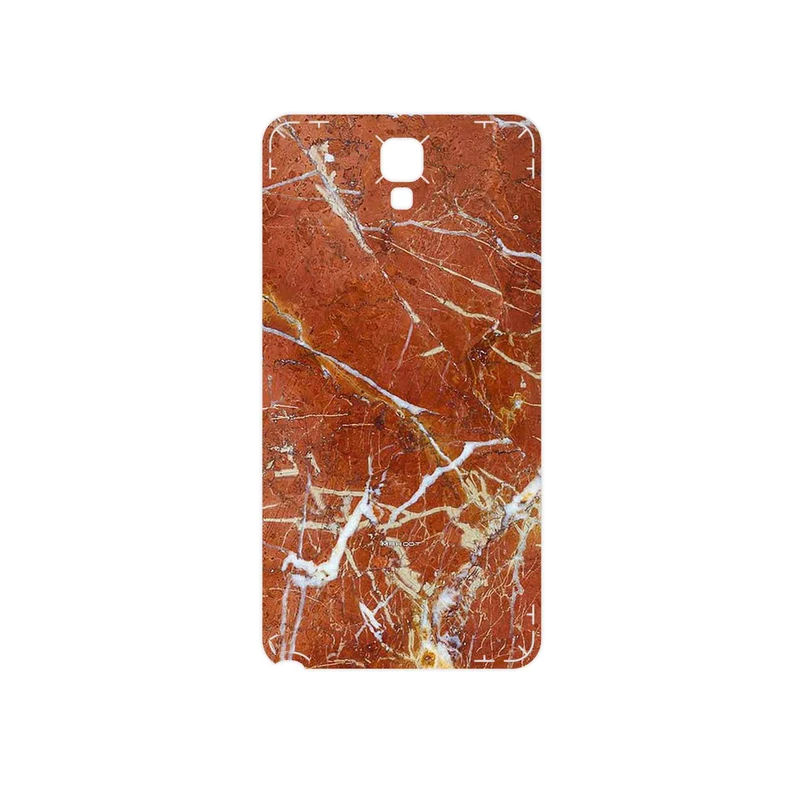 برچسب پوششی ماهوت مدل Red Marble مناسب برای گوشی موبایل سامسونگ Galaxy Note 3 Neo
