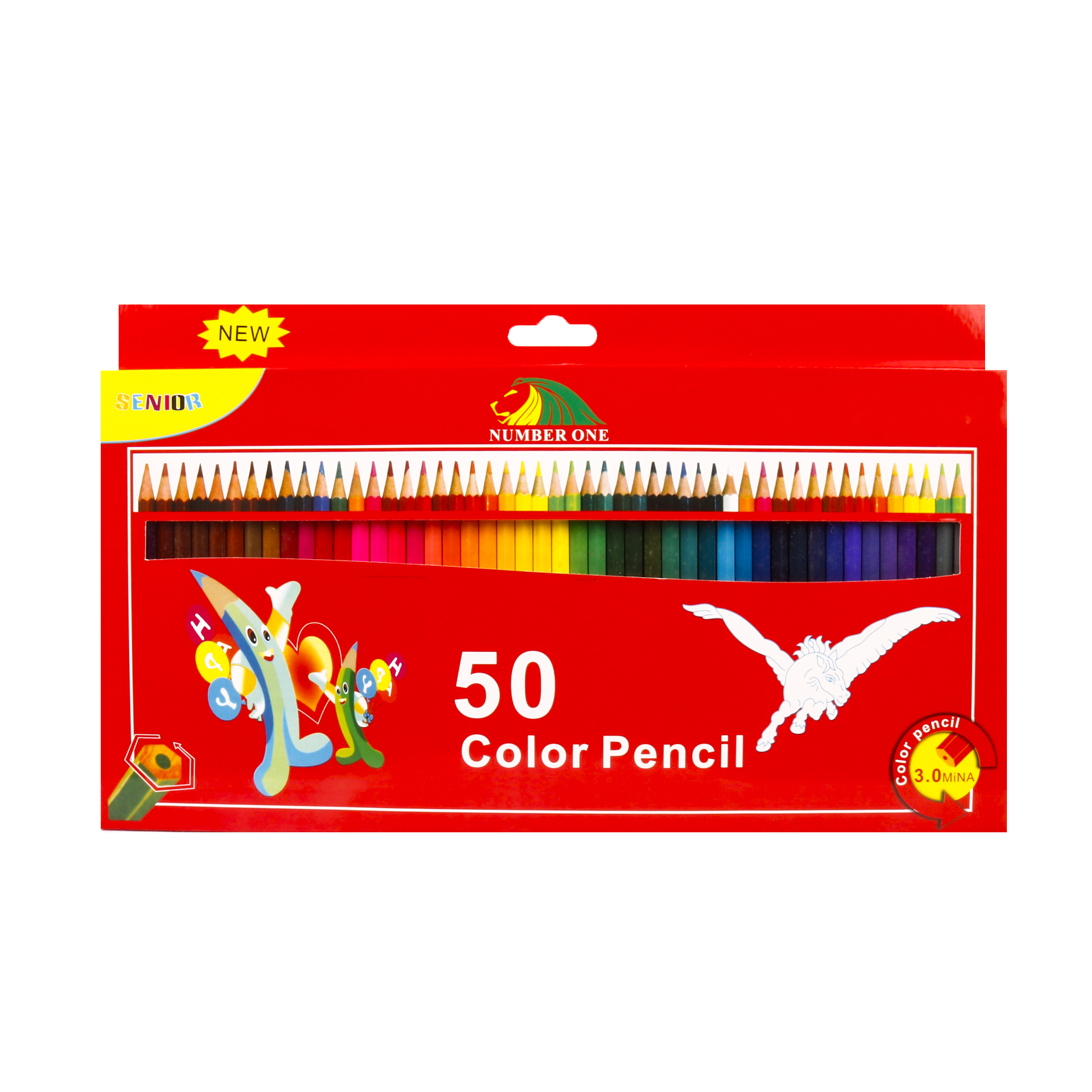 مداد رنگی 50 رنگ مدل 0064