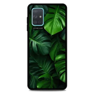 AKAM AMC-WSGA71-LEAVES-33 Cover For Samsung Galaxy A71