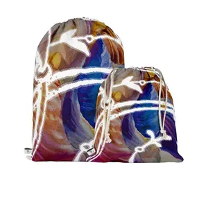 کوله پشتی ورزشی مدوپد مدل رنگین کمان md00462 بسته 2 عددی