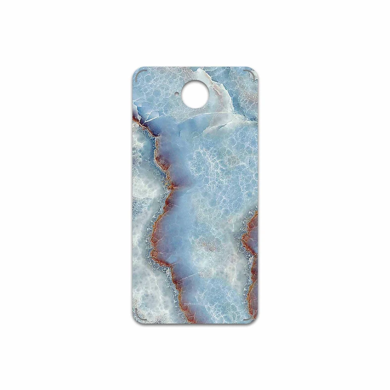 برچسب پوششی ماهوت مدل Blue Ocean Marble مناسب برای گوشی موبایل مایکروسافت Lumia 650