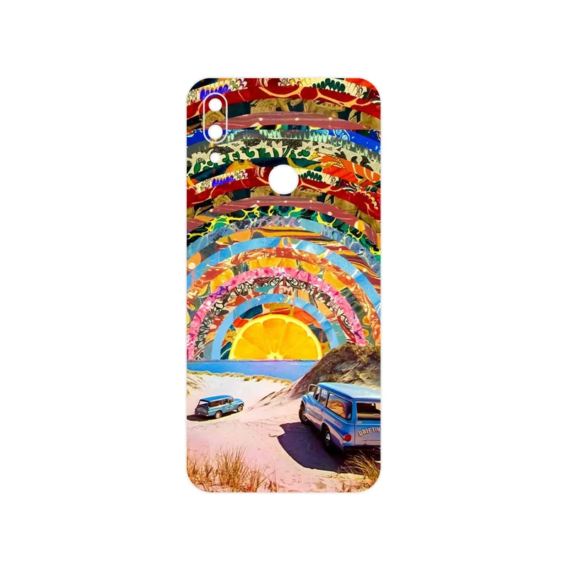 برچسب پوششی ماهوت مدل Collage of Orange Sky مناسب برای گوشی موبایل شیائومی Redmi Note 7