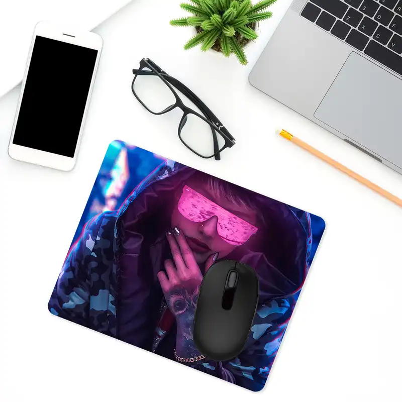 ماوس پد طرح Cyberpunk مدل MP2986