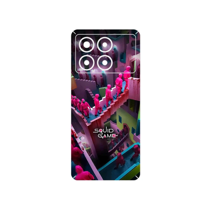 برچسب پوششی ماهوت مدل Squid Game مناسب برای گوشی موبایل شیائومی Poco X6 Pro