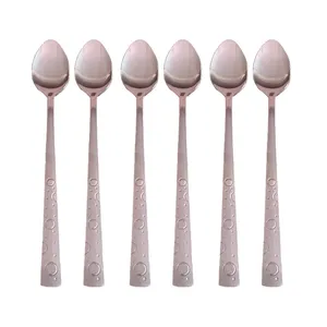 قاشق شربت خوری مدل spring کد 89 بسته 6 عددی