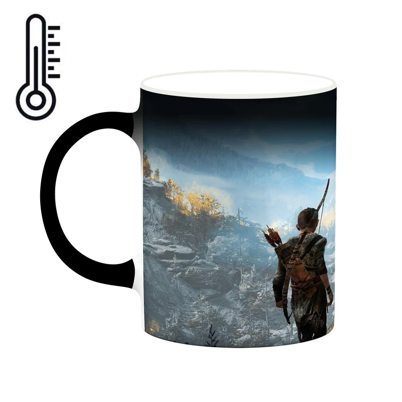 ماگ حرارتی کاکتی طرح گاد آف وار God Of War مدل mgh40811