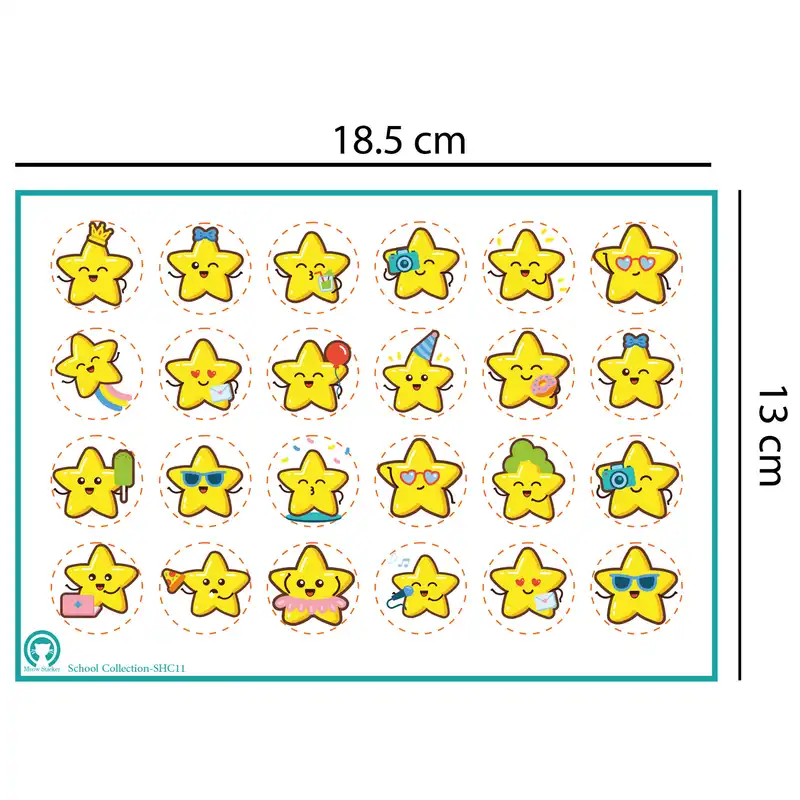 برچسب میو استیکر مدل انگیزشی تشویقی مدرسه- کد SHC11