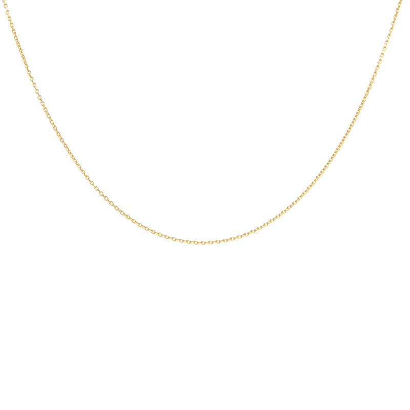 زنجیر طلا 18 عیار زنانه ترابی گالری مدل فلامینگو کد GC002 زنجیر طلا 18 عیار زنانه ترابی گالری مدل فلامینگو کد GC002