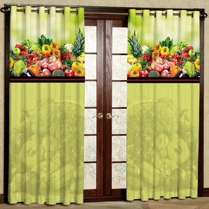 پرده مدل مخمل پانچی کد 1157T2 سایز 200x140 سانتی متر