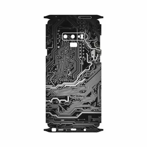 MAHOOT Black Printed Circuit Board-FullSkin Cover Sticker for Samsung Galaxy Note 9