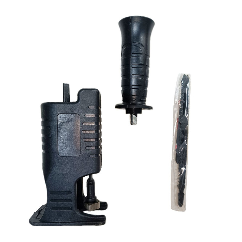 تبدیل دریل به اره عمود بر مدل 1404 به همراه تیغه اره مجموعه 5 عددی