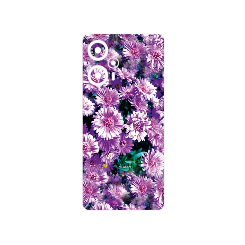 برچسب پوششی ماهوت مدل Purple_Flower مناسب برای گوشی موبایل شیائومی Poco F5
