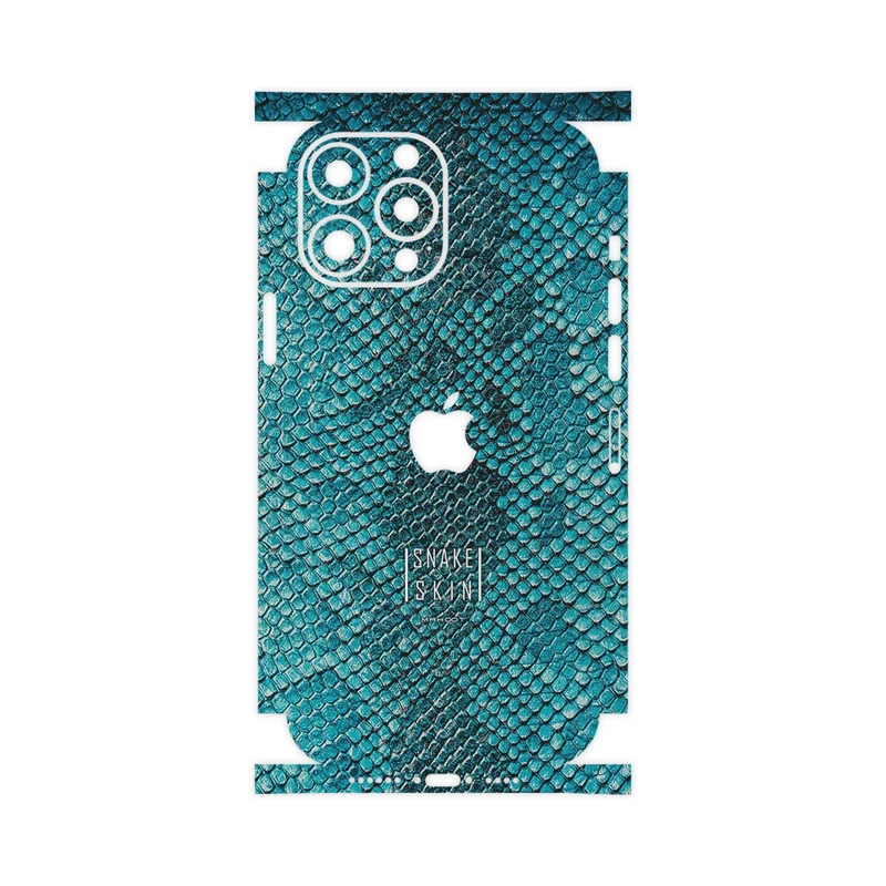 برچسب پوششی ماهوت مدل Blue Snake Skin-FullSkin مناسب برای گوشی موبایل اپل iPhone 13 Pro Max