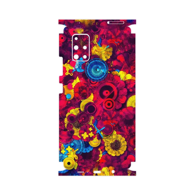 برچسب پوششی ماهوت مدل Vector Flower Garden Digital Art-FullSkin مناسب برای گوشی موبایل سامسونگ Galaxy A71 5G