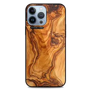 AKAM AMC-WA13PROMAX-WOOD-25 Cover For Apple iPhone 13 Pro Max