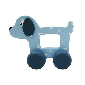 اسباب بازی چوبی مدل سگ ماشینی کد MKids48-3D