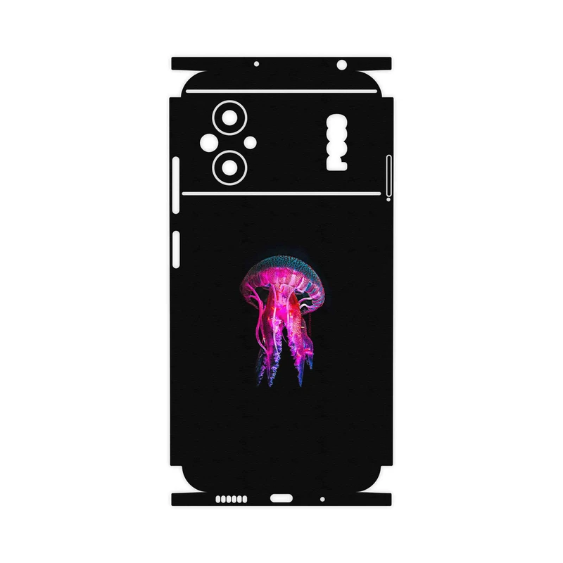 برچسب پوششی ماهوت مدل jellyfish-FullSkin مناسب برای گوشی موبایل شیائومی Poco M5