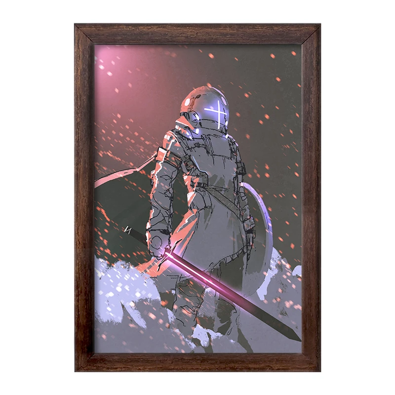 تابلو خندالو طرح جنگ ستارگان کد F3608