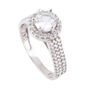 انگشتر نقره زنانه مدل AVN_N090